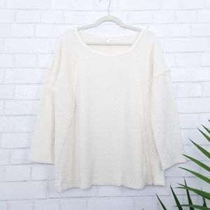 Soft Joie | Cream Knit Oversized Sweater